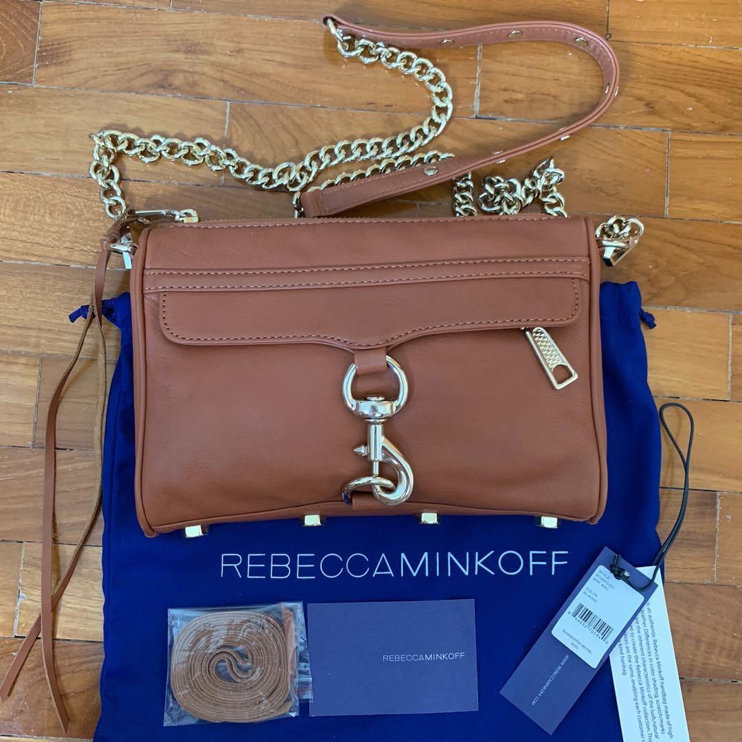 Rebecca minkoff mini mac almond on sale