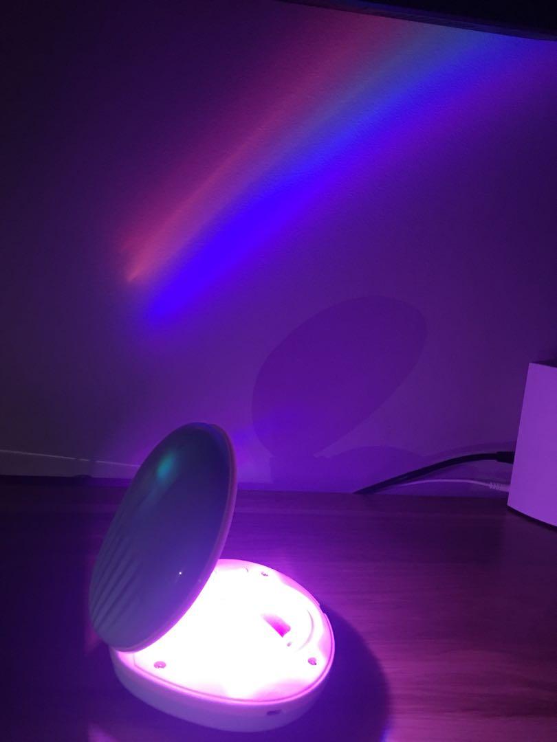 Romantic Rainbow Maker Machine Rainbow Light Projection Lamp I Electronics Others On Carousell