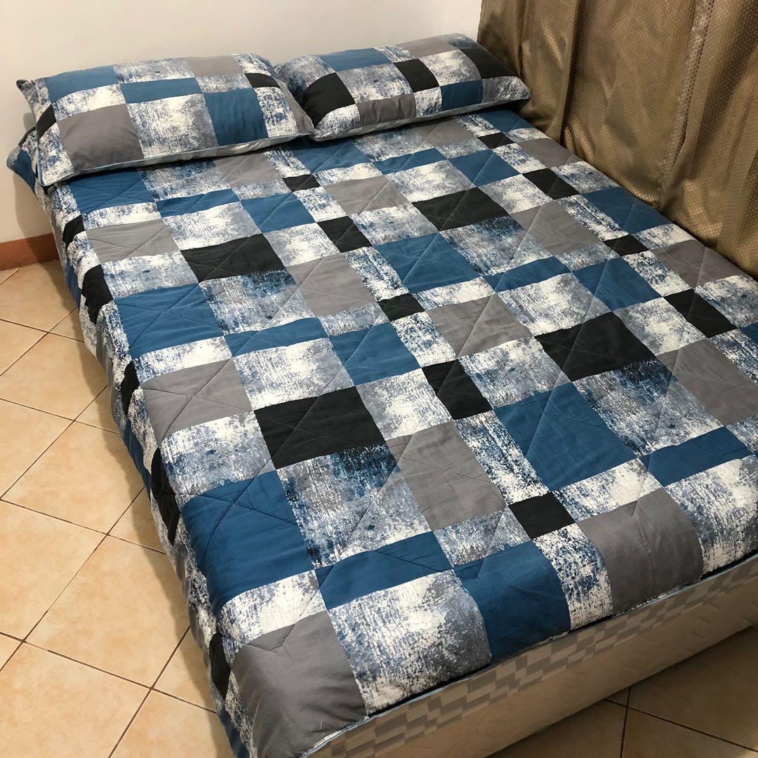 Salem Bed with PullOut Full Double Size, Furniture & Home Living