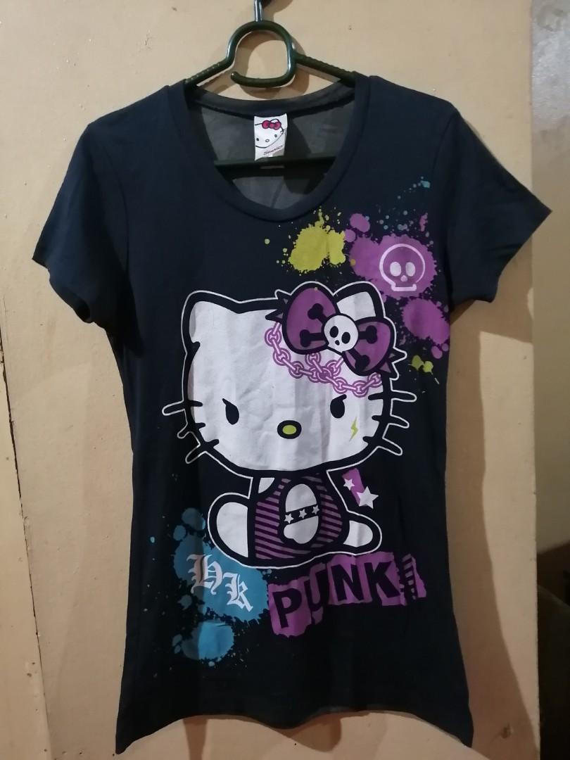 goth hello kitty shirt