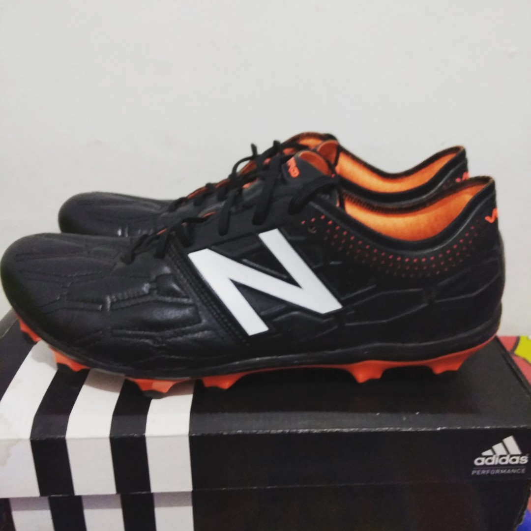 Sepatu Bola New Balance Visaro 2.0 K Leather FG Size 44 Olah Raga