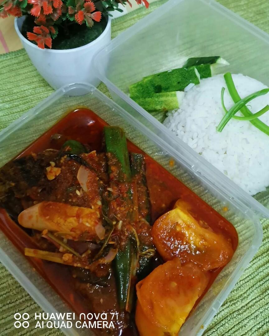 Set Asam Pedas Ikan Siakap Johor Style Mom Homemade Food Drinks Local Delights Halal Main Meals On Carousell