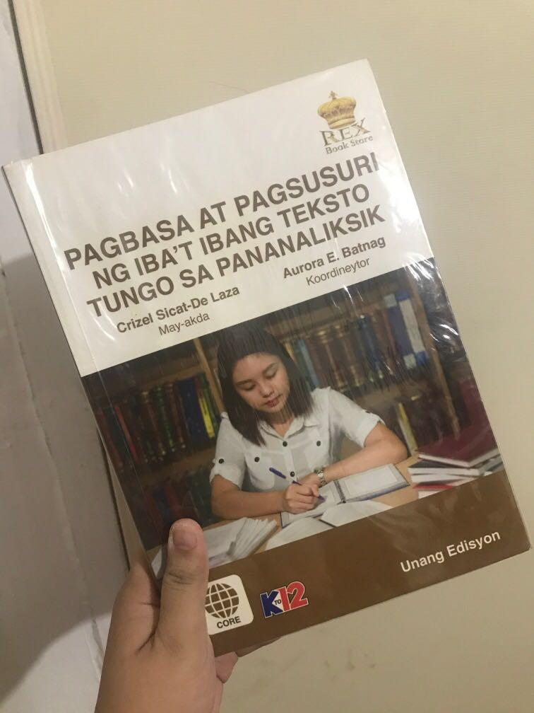 Tekstong Argumentatibo Pagbasa At Pagsuri Grade 11 Pagbabasa Tekstong