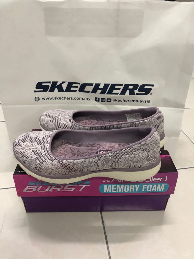 Skechers shoes purple lace, Women's 