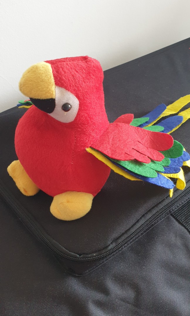 soft toy birds with sound