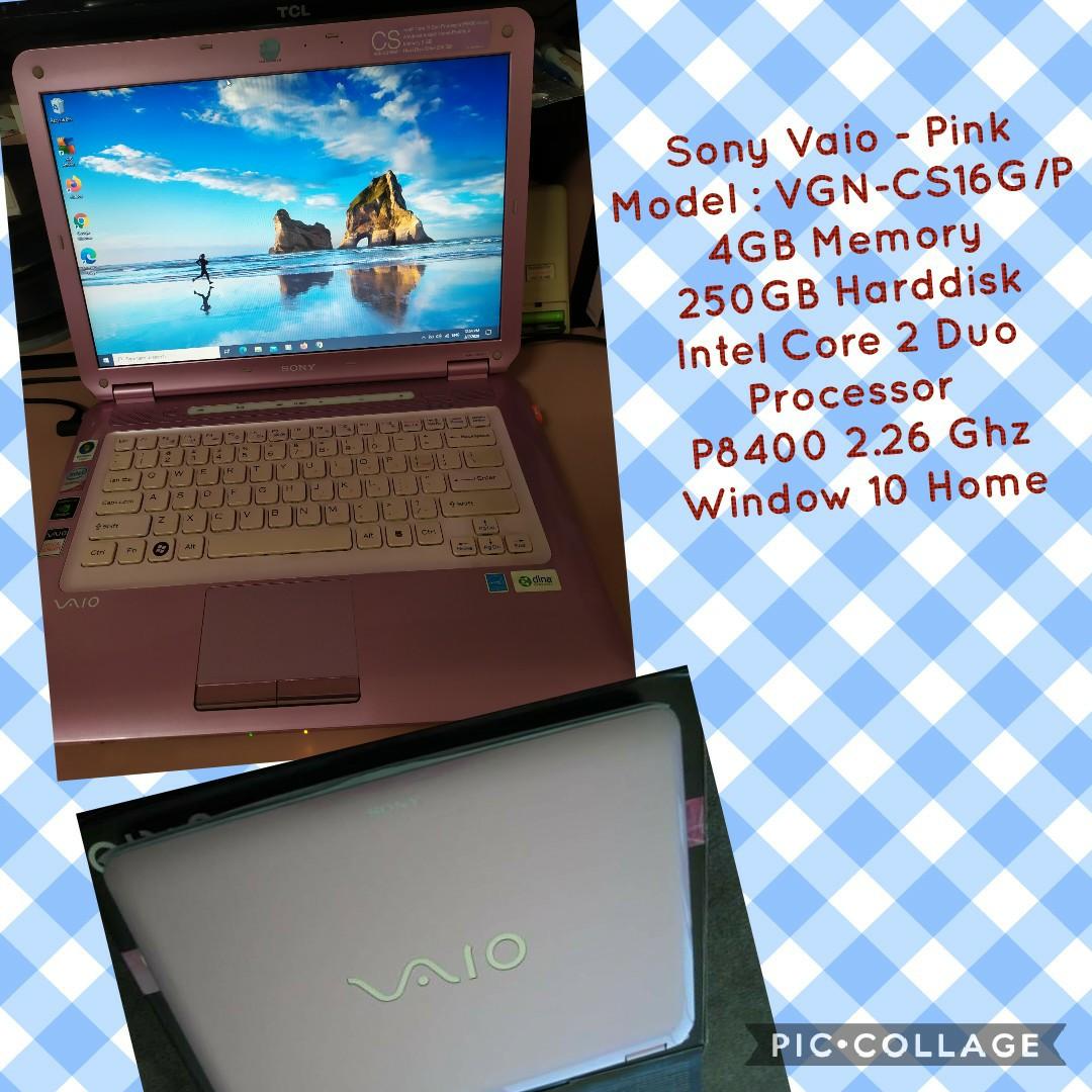 Sony Vaio For Sale Electronics Computers Laptops On Carousell