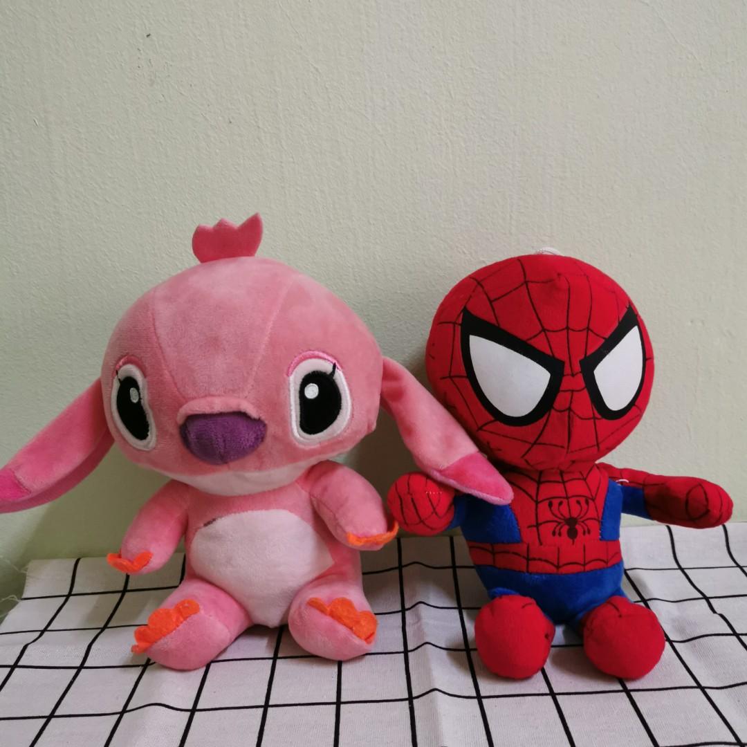 Pink cheap spiderman toy