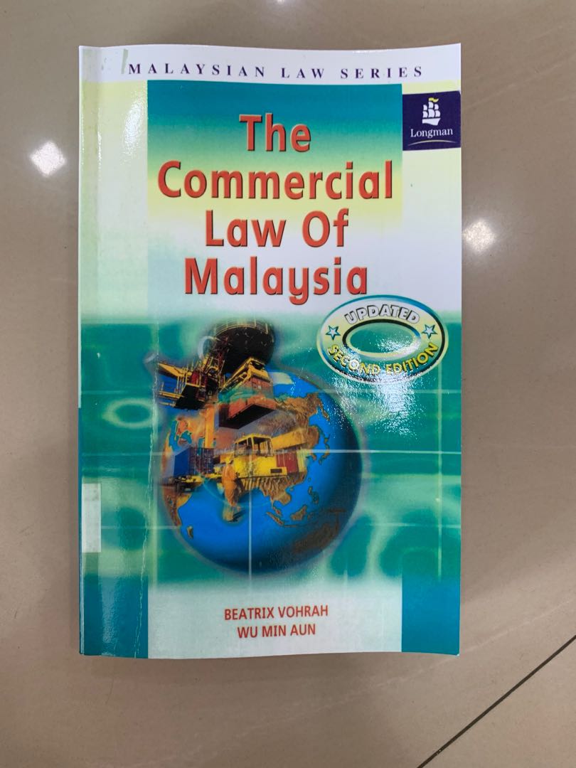 The Commercial Law Of Malaysia Textbooks On Carousell