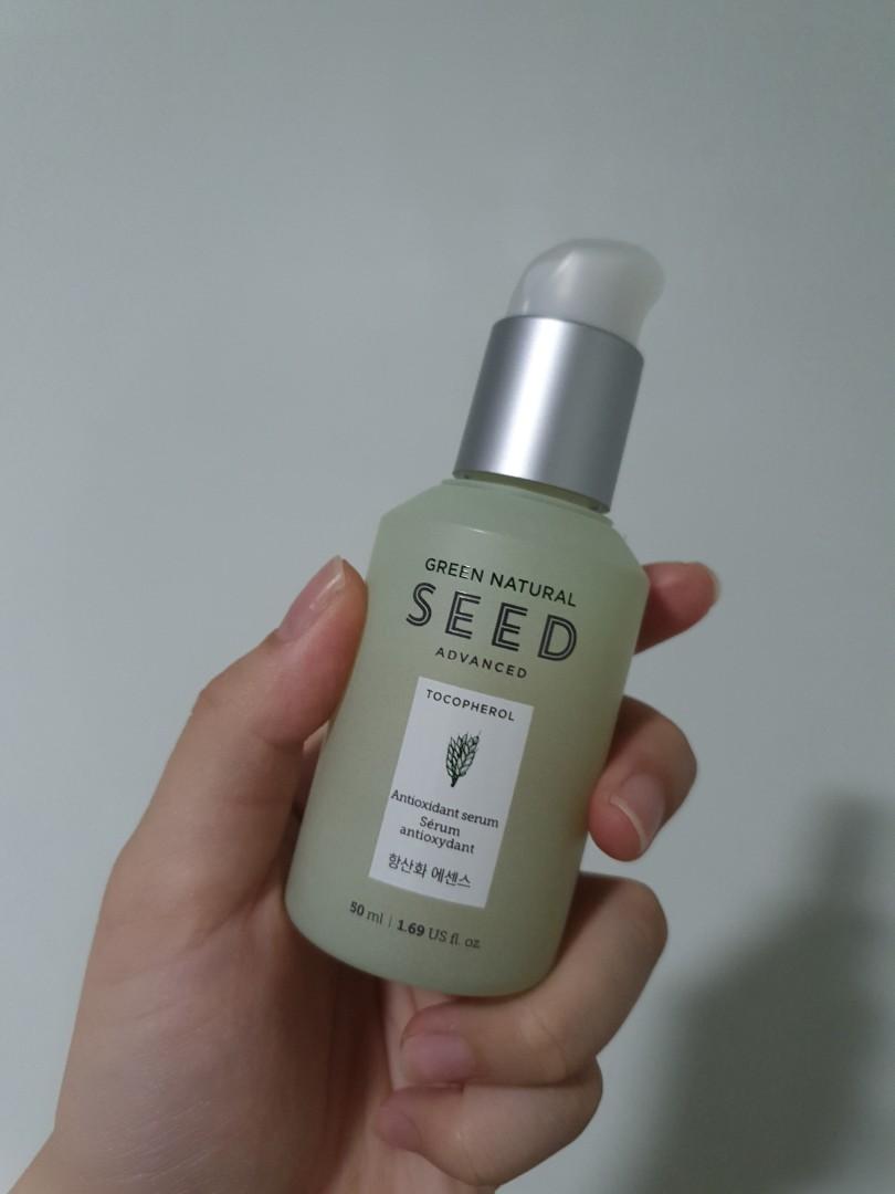 green natural seed antioxidant cream