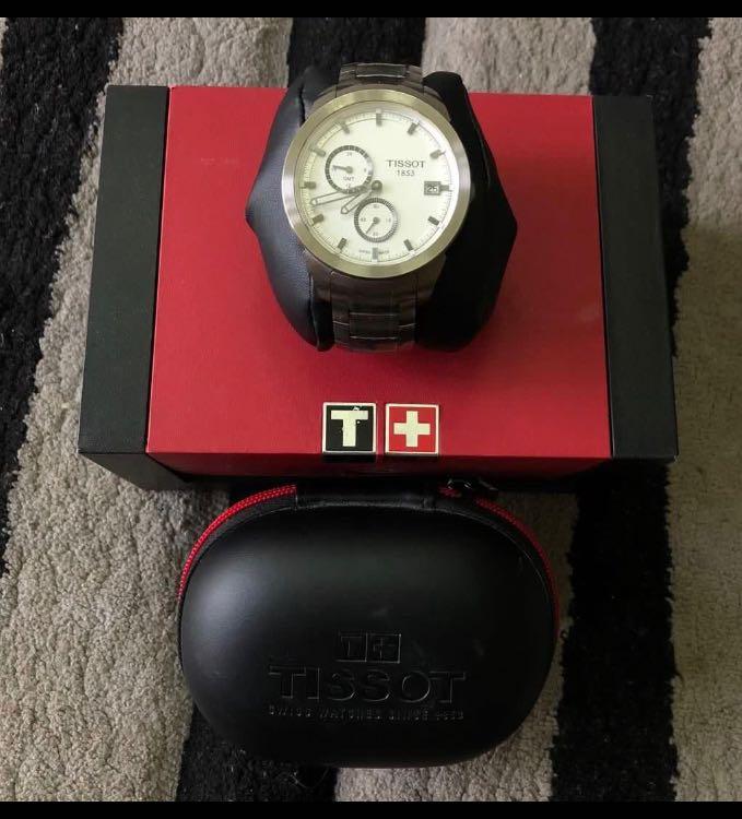 Tissot Titanium GMT Men s Chronograph Quartz Watch