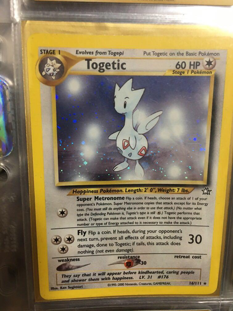 Togetic 16/111 Neo Genesis Pokemon Card, Hobbies & Toys, Toys & Games on Carousell Togetic 16/111 Neo Genesis Pokemon Card, Hobbies & Toys, Toys & Games on Carousell