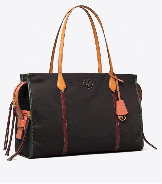 Tory burch perry nylon weekender new arrivals