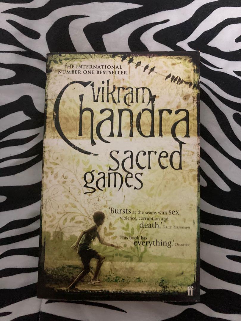 Vikram Chandra Sacred Games Books Stationery Books On Carousell