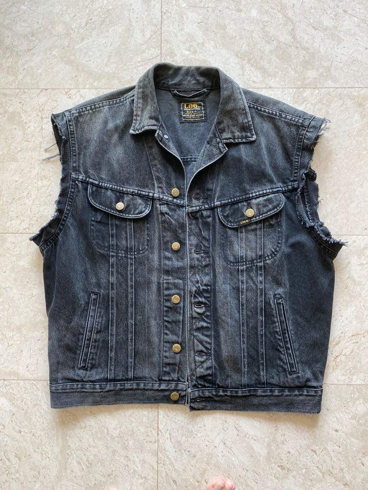 Lee denim hotsell vest