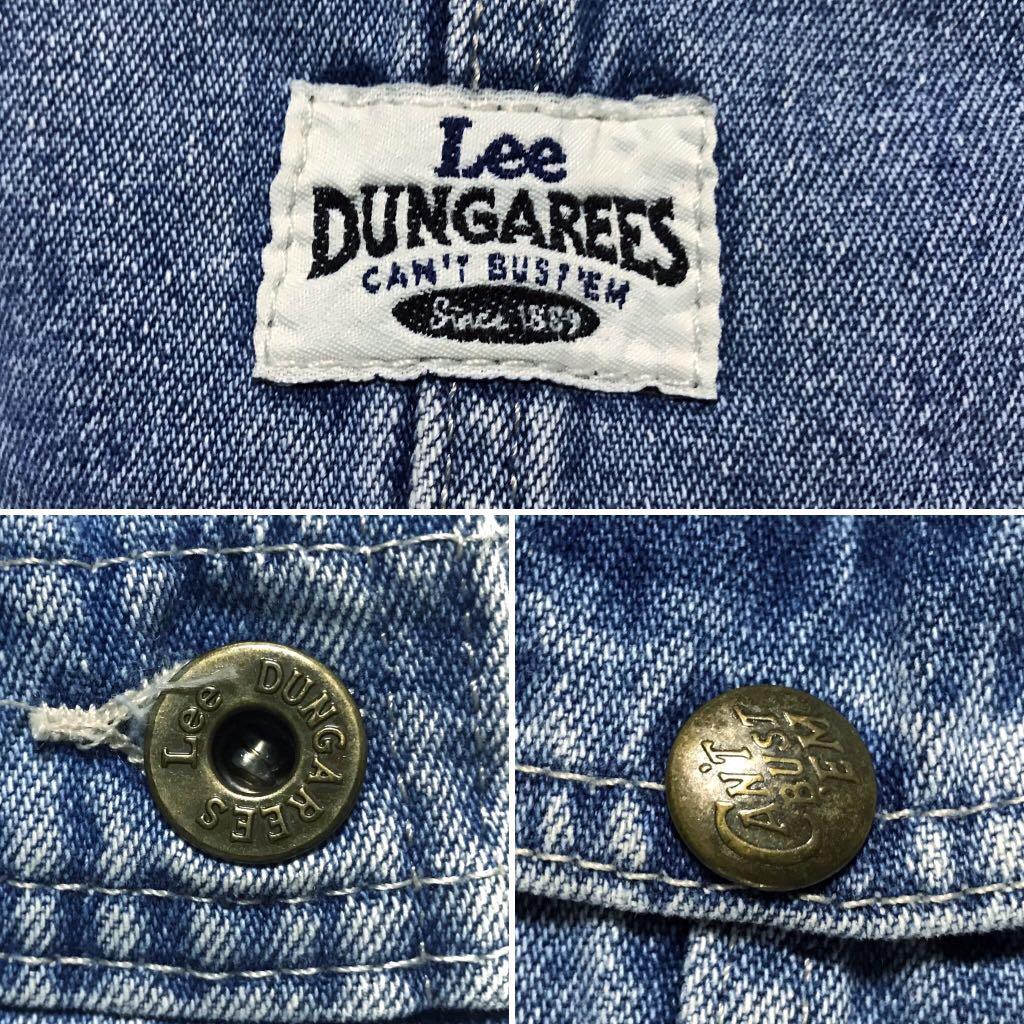 VINTAGE LEE DUNGAREES OVERALL /JUMPER/COVERALL WORKWEAR JEANS VERY RARE ...