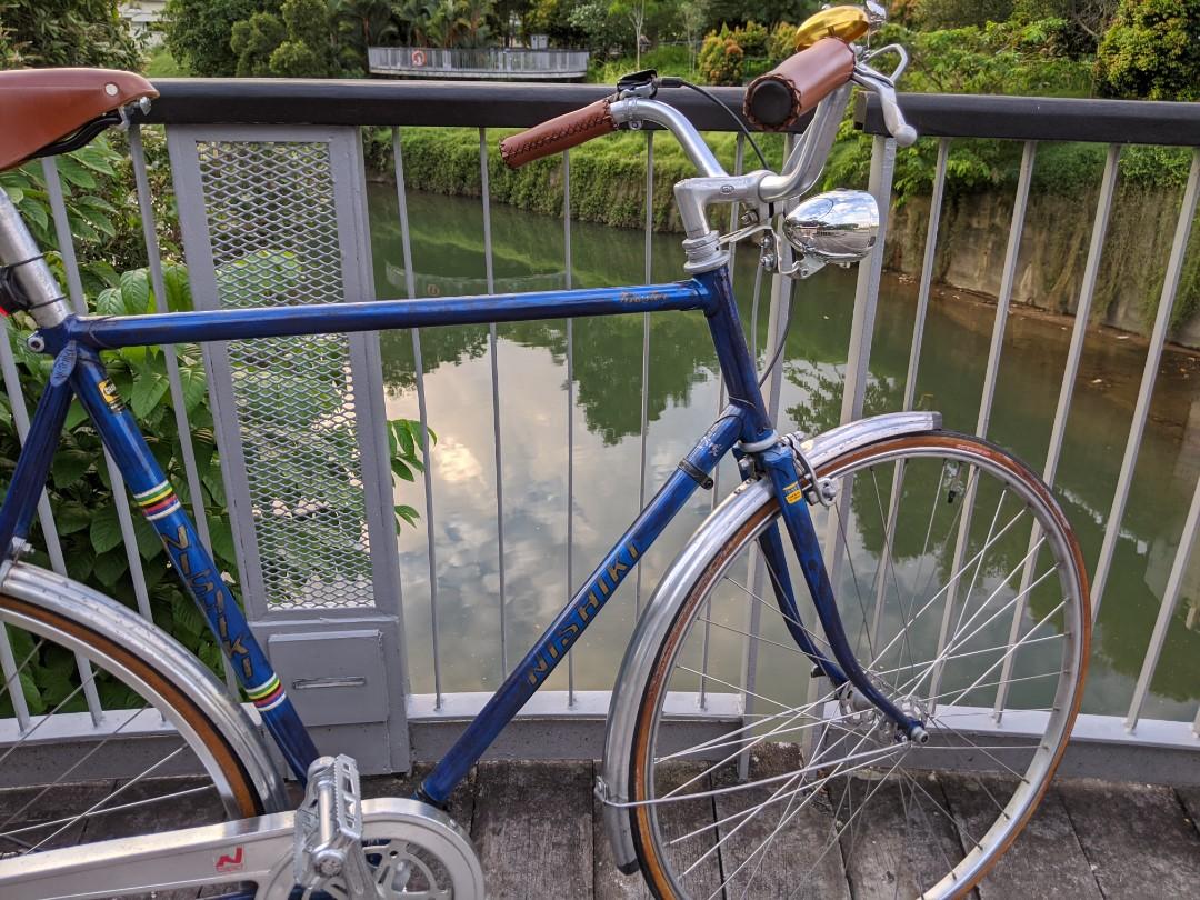 Vintage Nishiki Bicycle for Tall Riders - City Bike ...