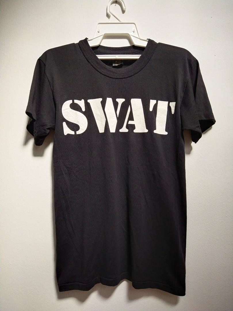 Vintage Rothco Official Swat Team Men S Fashion Clothes Tops On Carousell