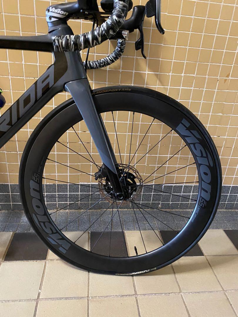 Vision sc55 disc tubeless