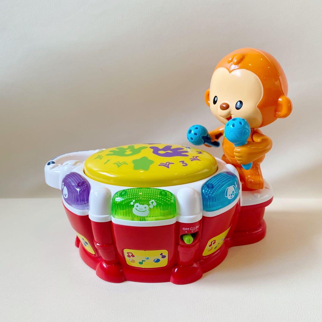Vtech Baby Beats Monkey Drum Babies Kids Infant Playtime On Carousell