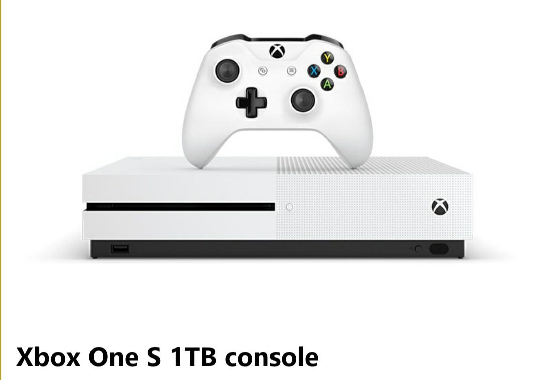 Xbox one s console two controller bundle hot sale