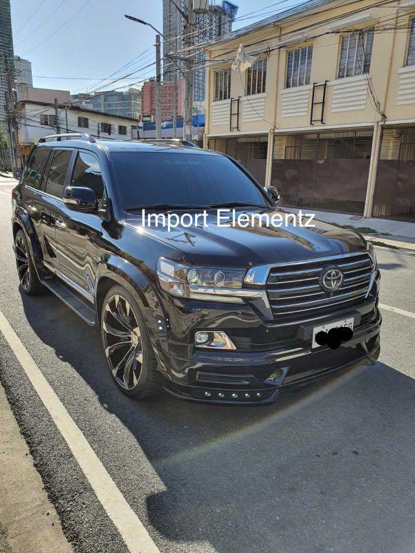 2016 to 2021 Toyota Landcruiser Lc200 Wald Bodykit chin with Wide