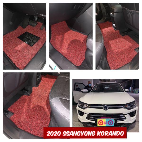 Onwards to fit Ssangyong Korando 2011 Black Titan Waterproof Car Back Seat Cover 