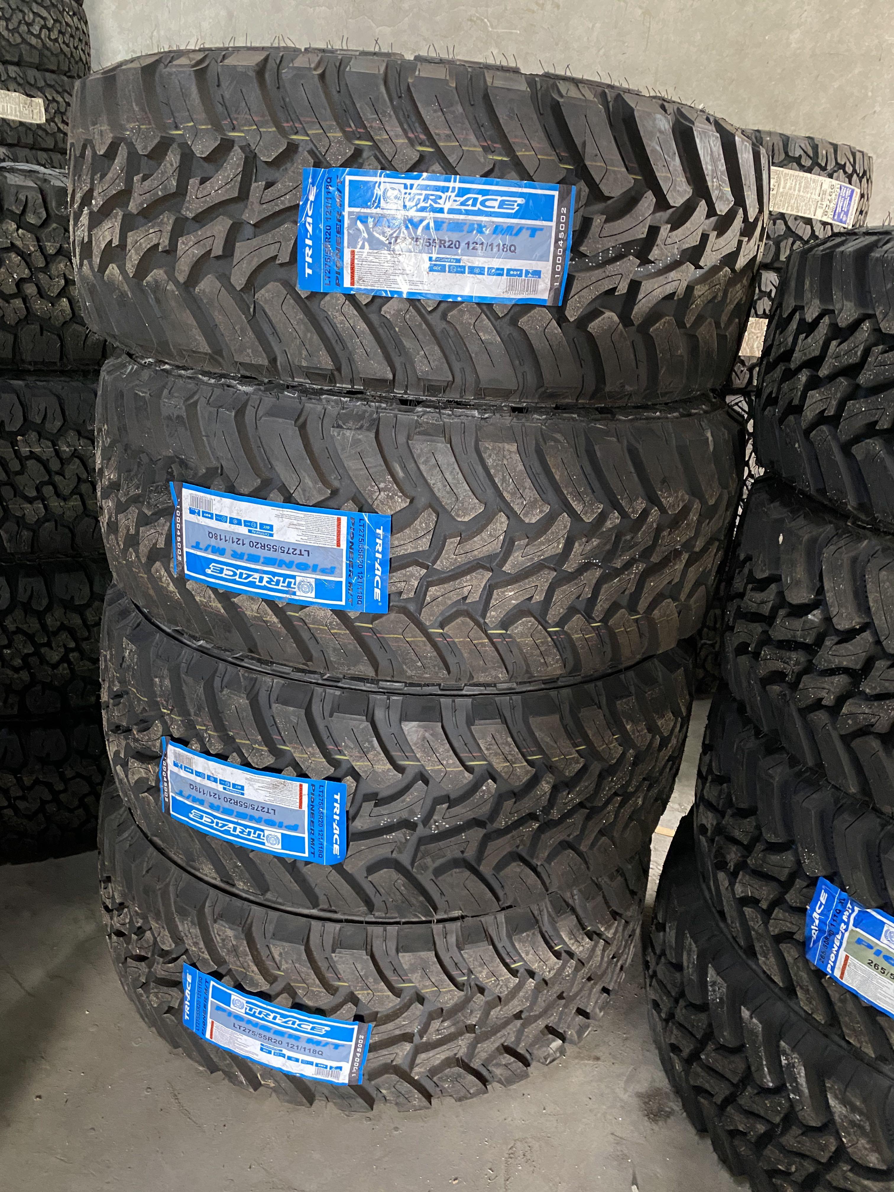 20 Tires Mud
 - 5pcs 275 55 R20 Tri Ace Mud Terrain Tires Sold As 5pcs Car Parts Accessories Mags And Tires On Carousell