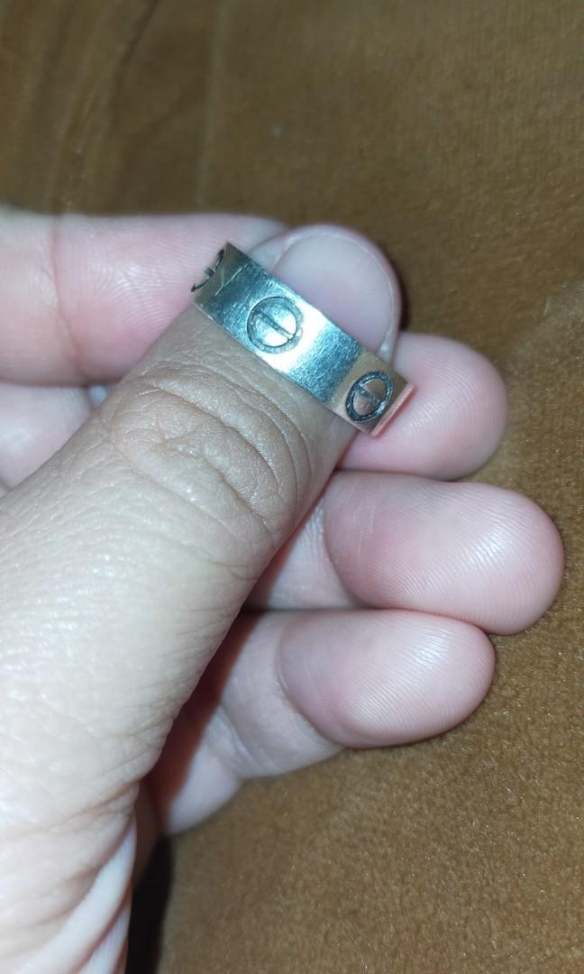 925 silver inspired cartier ring Women s Fashion Jewelry