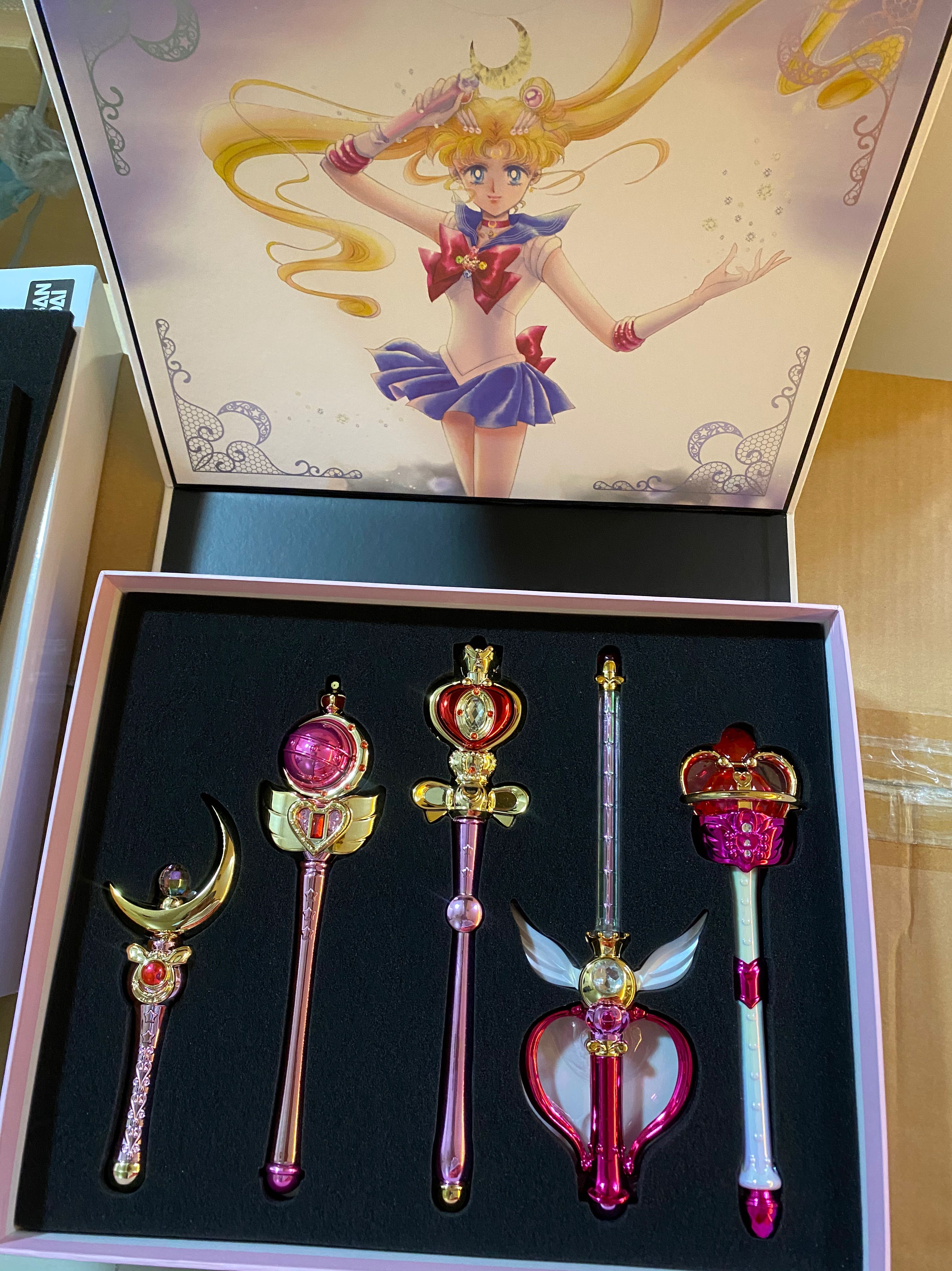 全新日版美少女戰士FC會員限定Stick & Rod Moon Prism edition