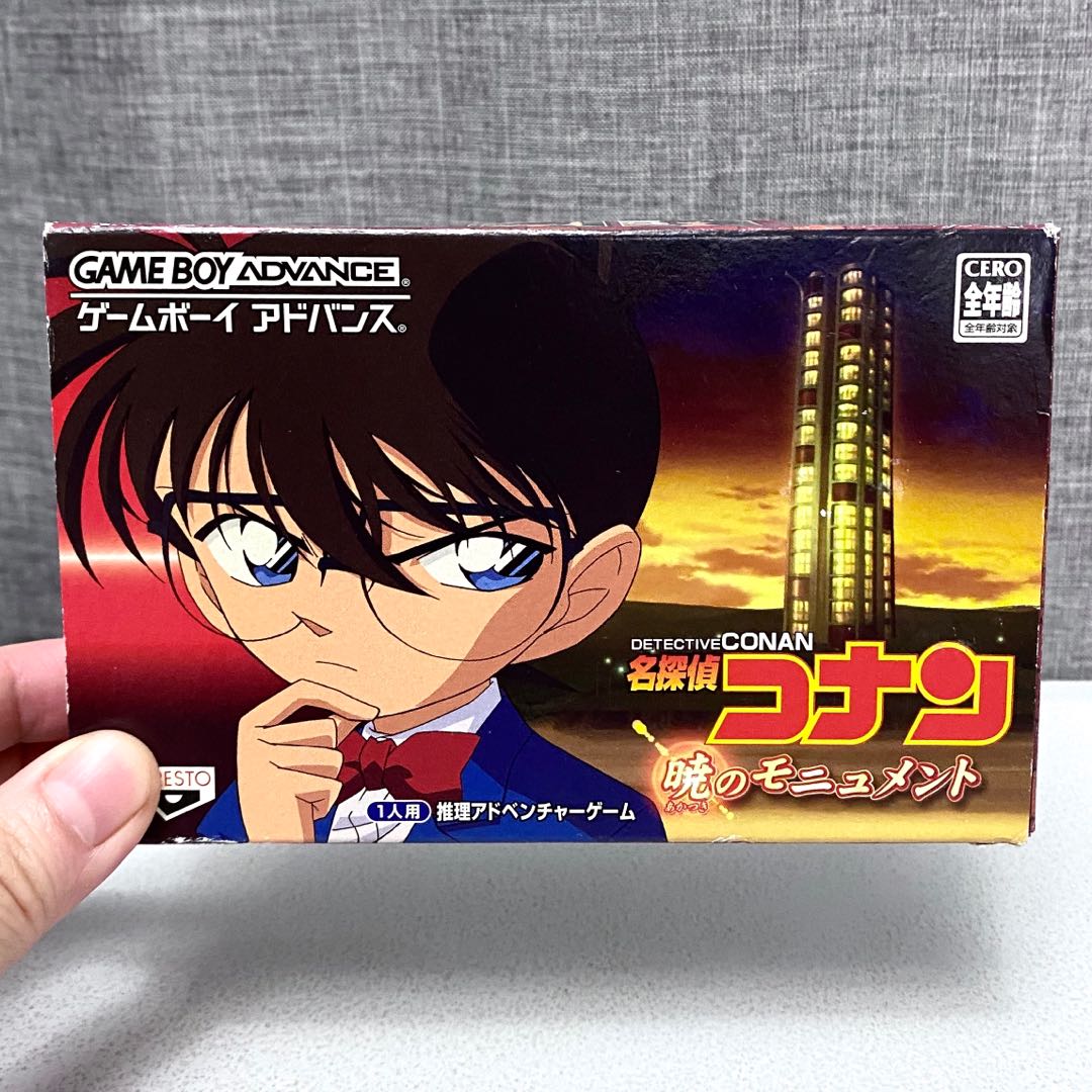 中古 原裝日版gameboy Gba Game Conan 名偵探柯南2 推理冒險遊戲 Carouselljackpot 遊戲機 遊戲機遊戲 Carousell