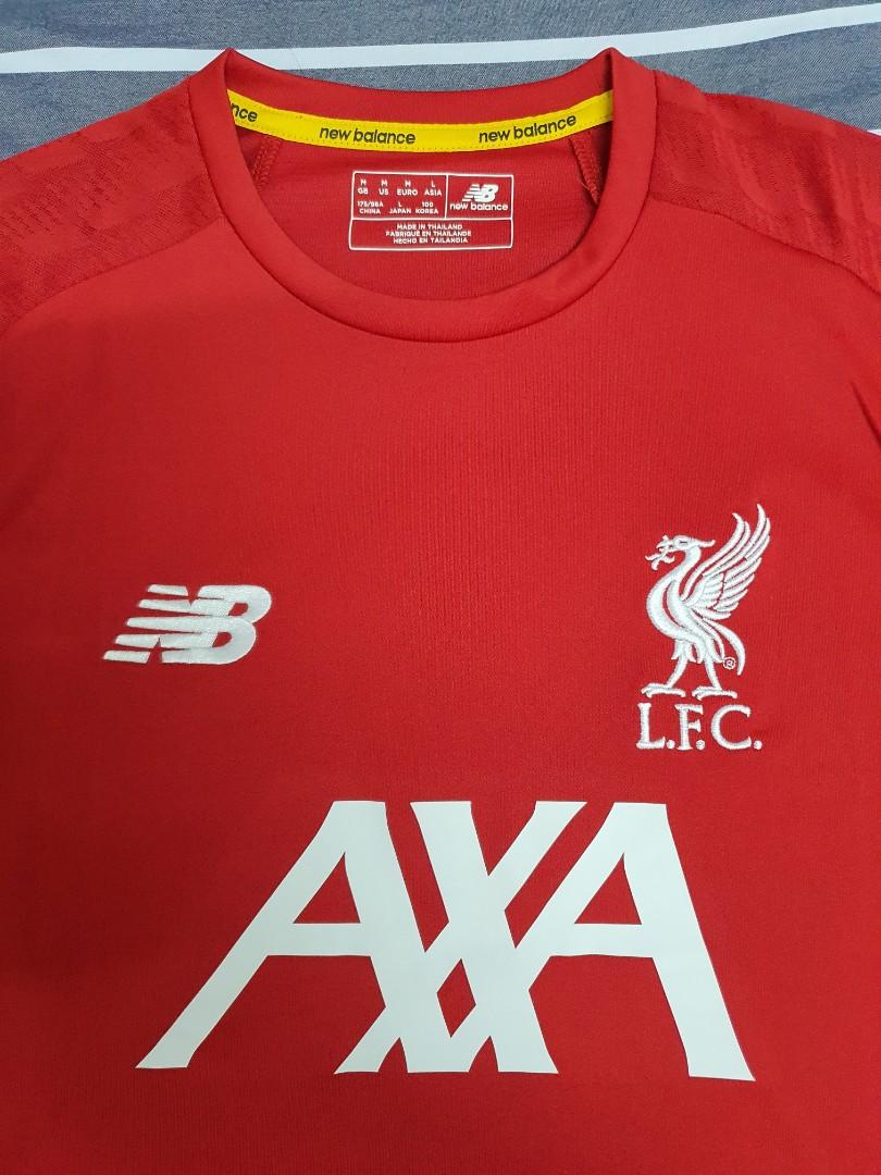 Bnwt Official Liverpool Fc 2019 2020 Red Training Kit Sports Athletic Sports Clothing On Carousell