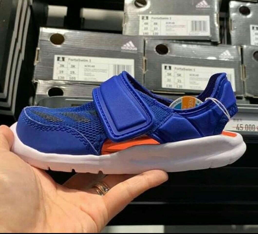 blue adidas shoes boys