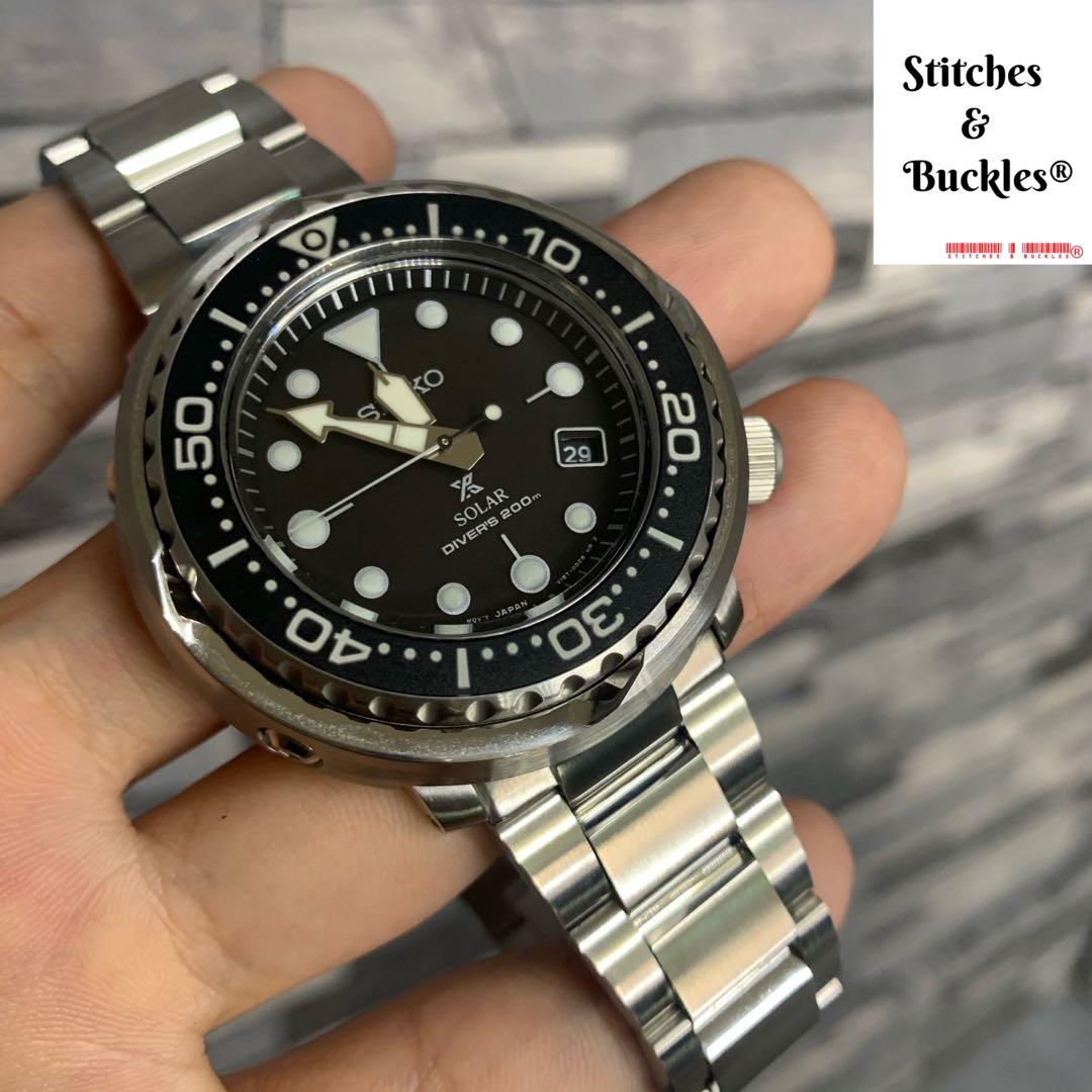 Aftermarket 22mm Hexad Steel Bracelet for Seiko Tuna Models, Men's Fashion,  Watches & Accessories, Watches on Carousell