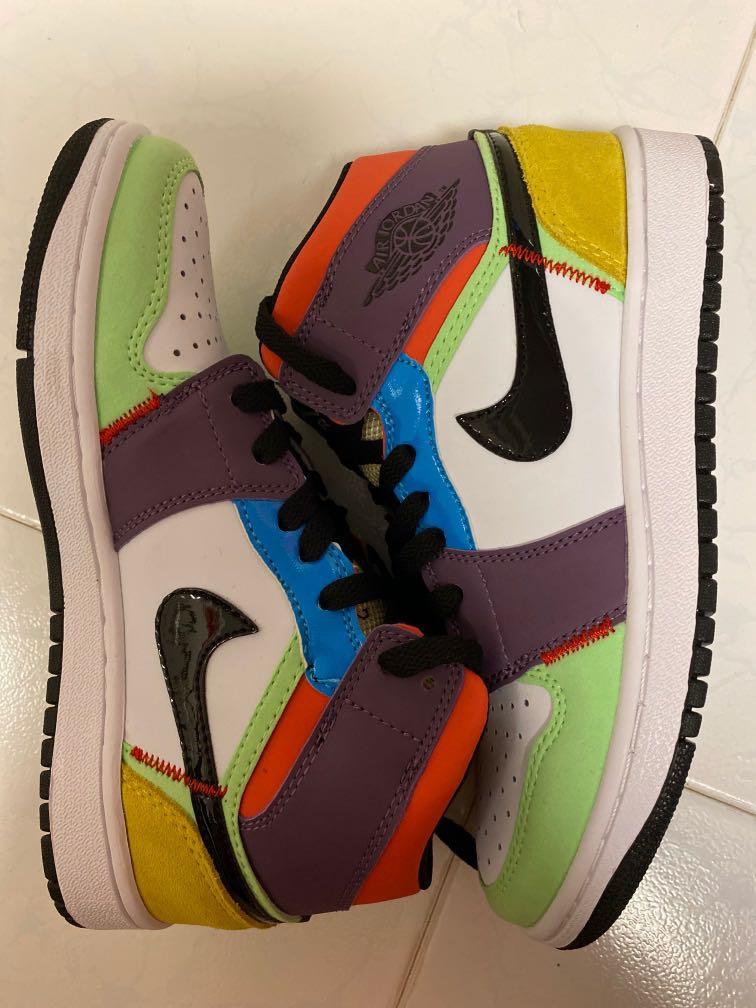 multicolour jordan 1