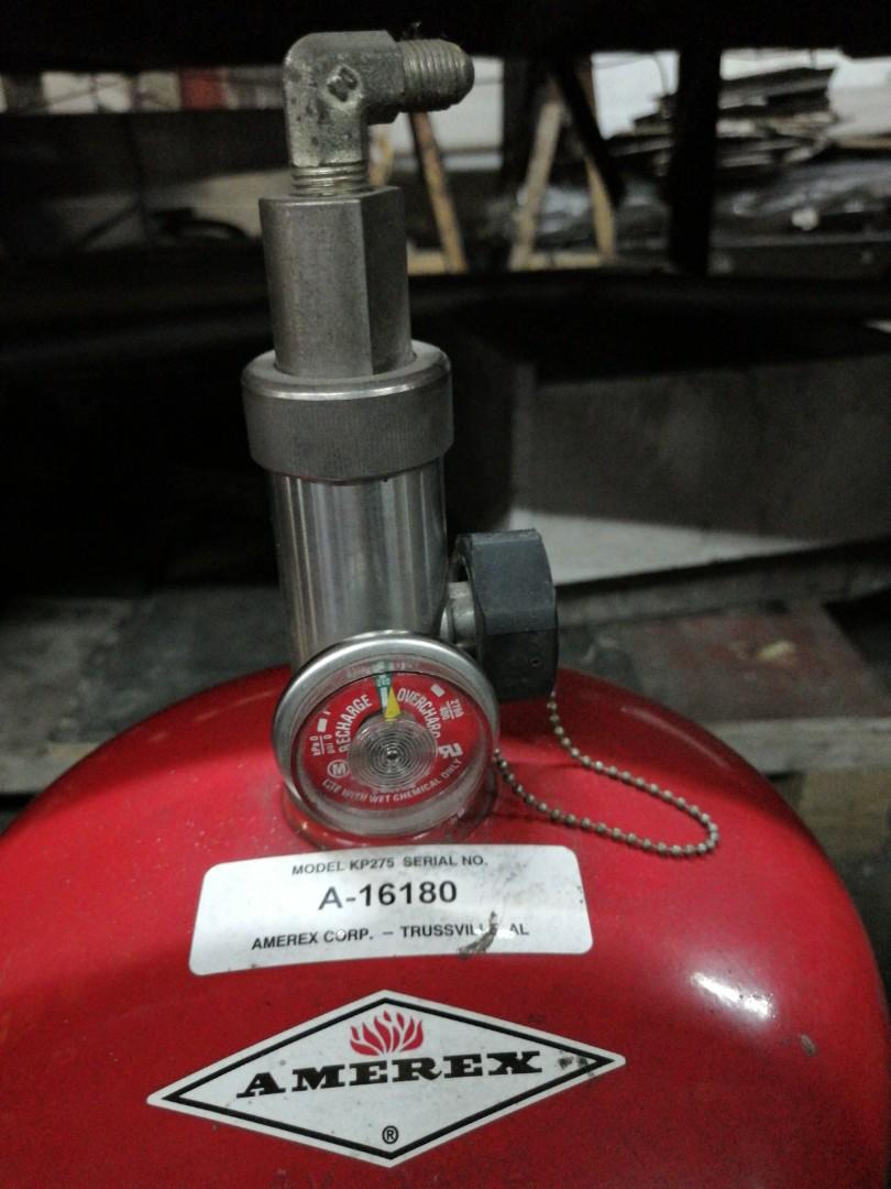 Amerex Fire Suppression Tank, Commercial & Industrial, Construction ...