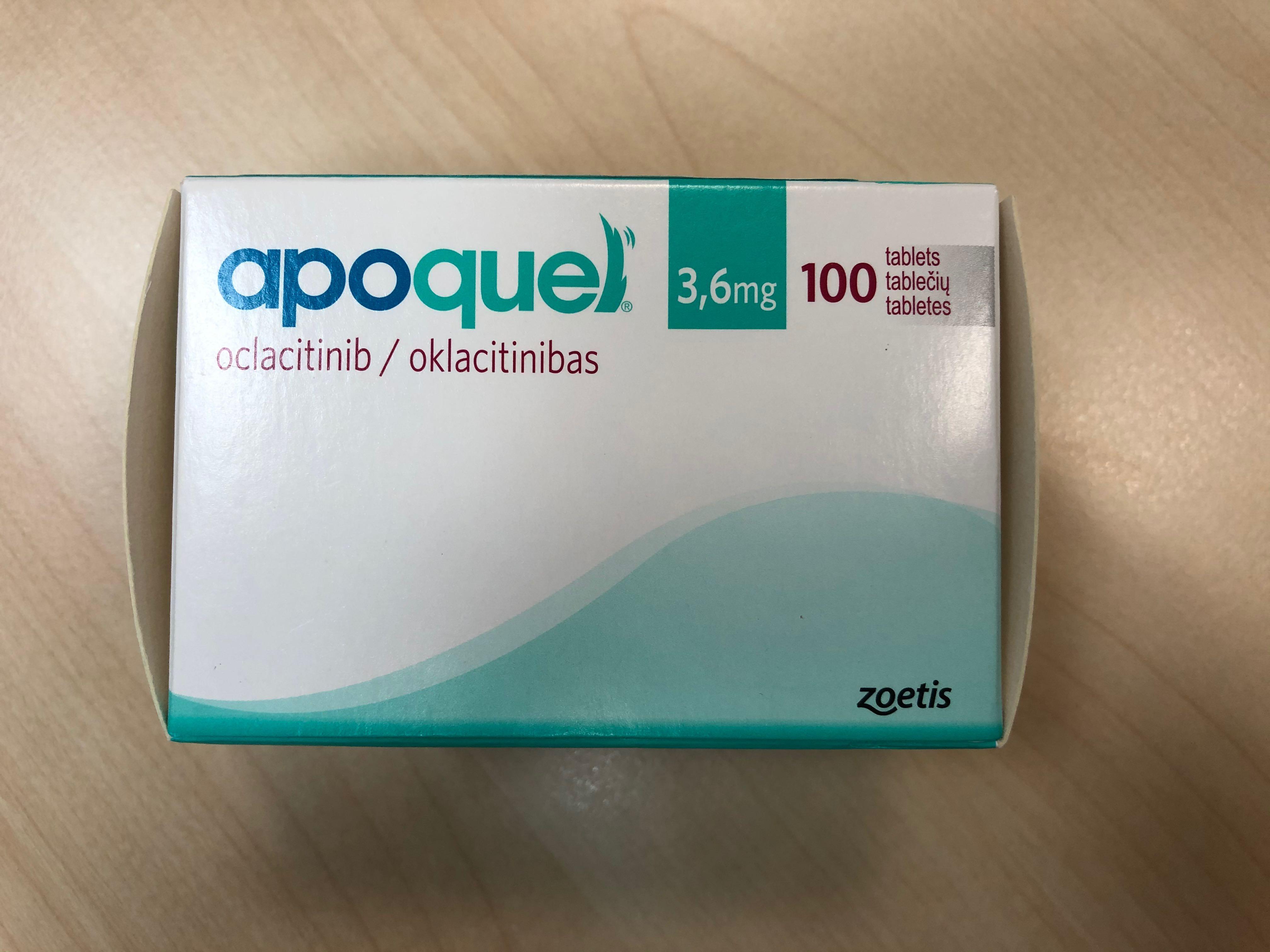 Apoquel clearance 3.5 mg