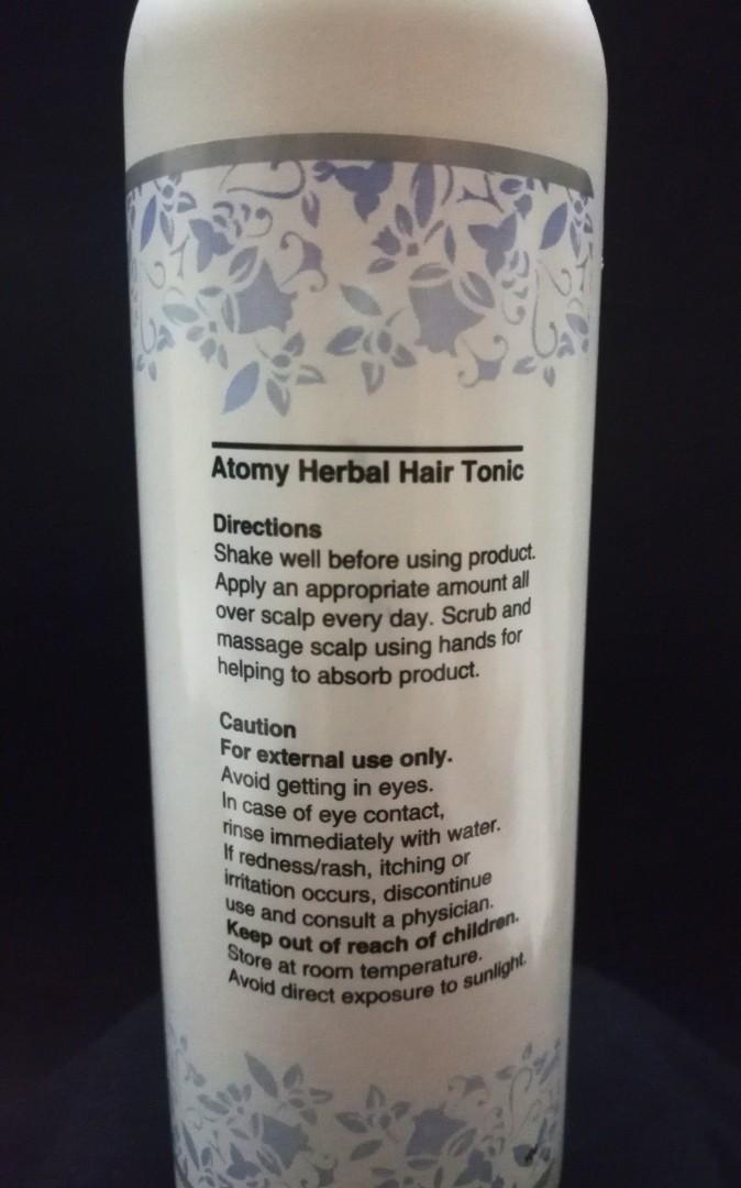 Atomy Herbal Hair Tonic (Korea brand) hair growth product, Beauty