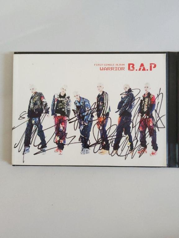 Autographed B.A.P Warrior Album, Hobbies & Toys, Memorabilia &  Collectibles, Fan Merchandise on Carousell