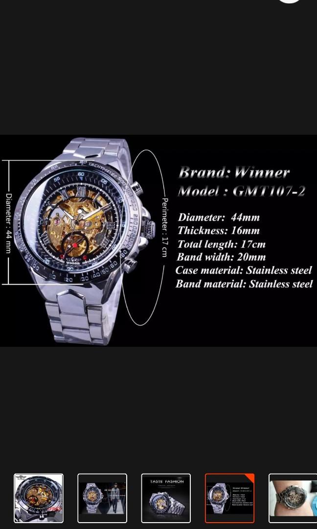 Automatic watch (Category: Watches) located in Skudai. Submitted by meng9225 (Listing ID 1024640125, Image 3). Description: hi selling my auto watch. pls feel free to pm me. have a good day..