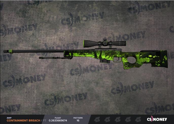 Awp Containment Breach Ft Csgo Toys Games Video Gaming In Game Products On Carousell