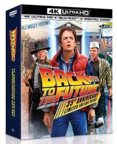 Back To The Future 35th Anniversary Limited Edition Steelbook Trilogy Music Media Cd S Dvd S Other Media On Carousell
