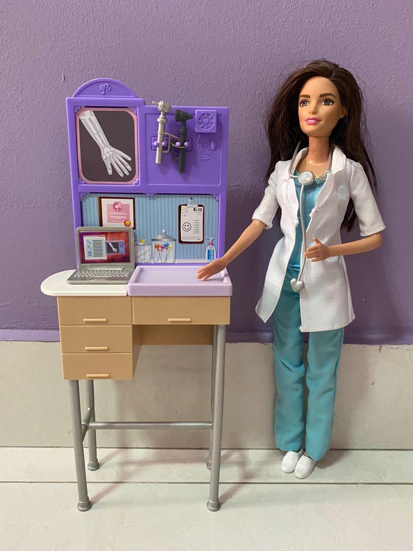 Barbie Doctor Toys Games Bricks Figurines On Carousell