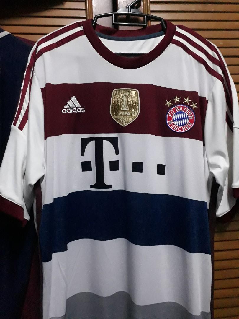 Bayern Munich 2014 15 Away Jersey Schweinsteiger Sports Athletic Sports Clothing On Carousell