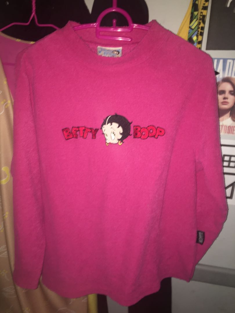 betty boop vintage sweatshirt