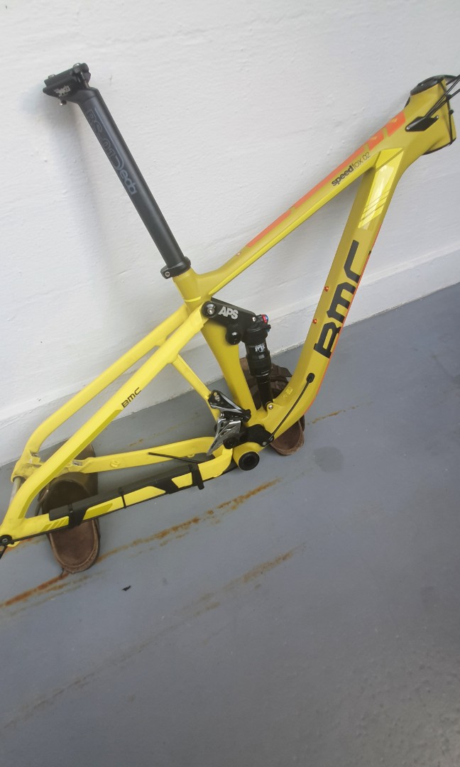 BMC speedfox 2017 frame carbon frame with alloy rear triangle