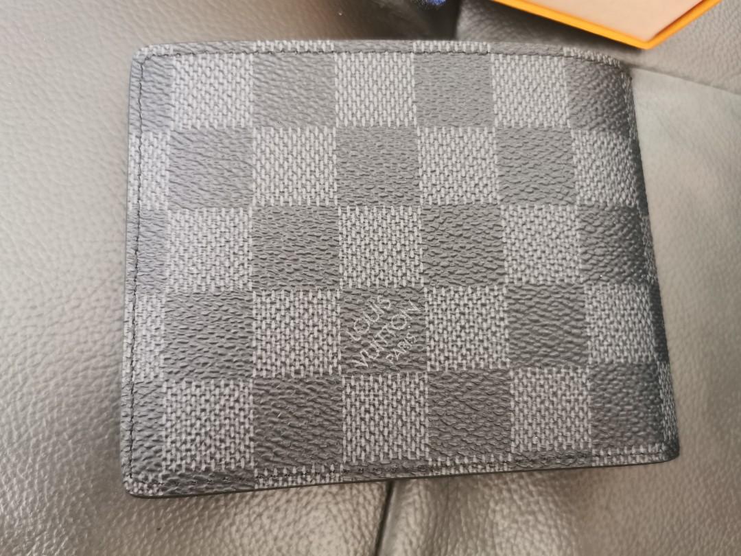 FS: New Mens Louis Vuitton Damier Graphite Wallet with receipt