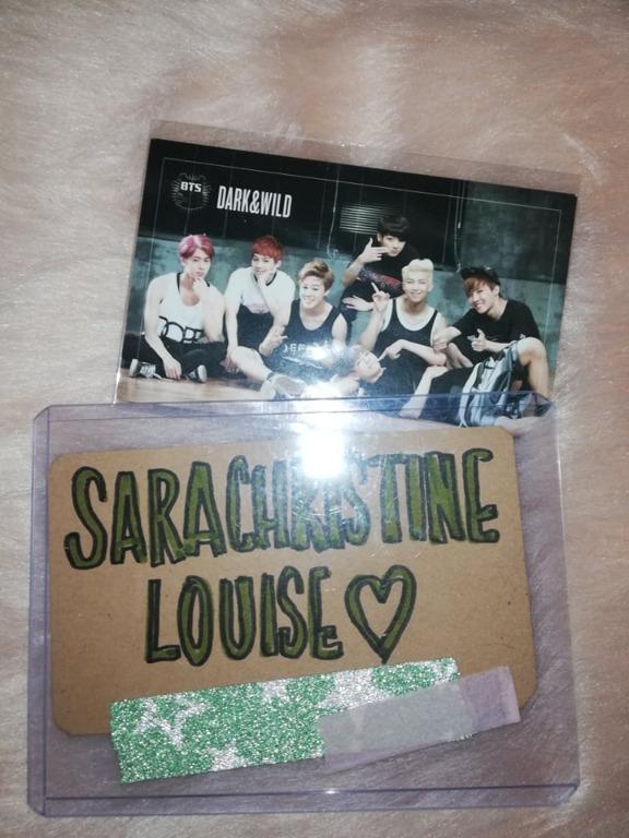 Bts Dark Wild Group Photocard K Wave On Carousell