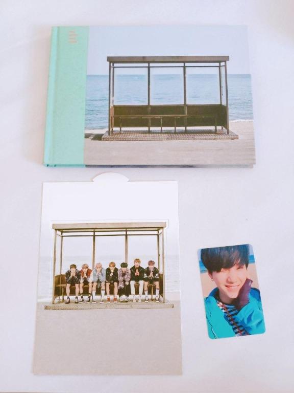 Bts Ynwa You Never Walk Alone Album With Suga Pc Left Aqua Blue Version Entertainment K Wave On Carousell