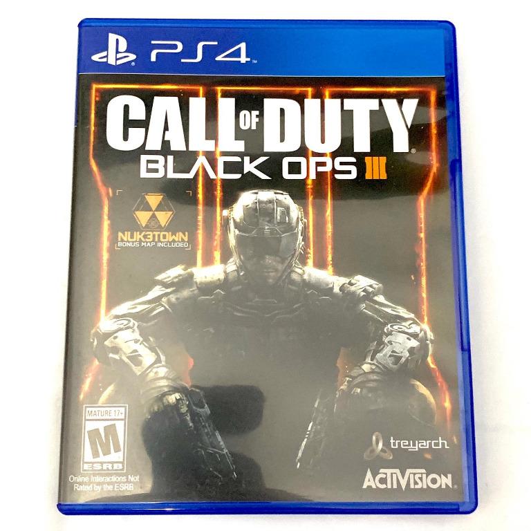 Call Of Duty Black Ops Iii Ps4 Game Disc Toys Games Video Gaming Video Games On Carousell