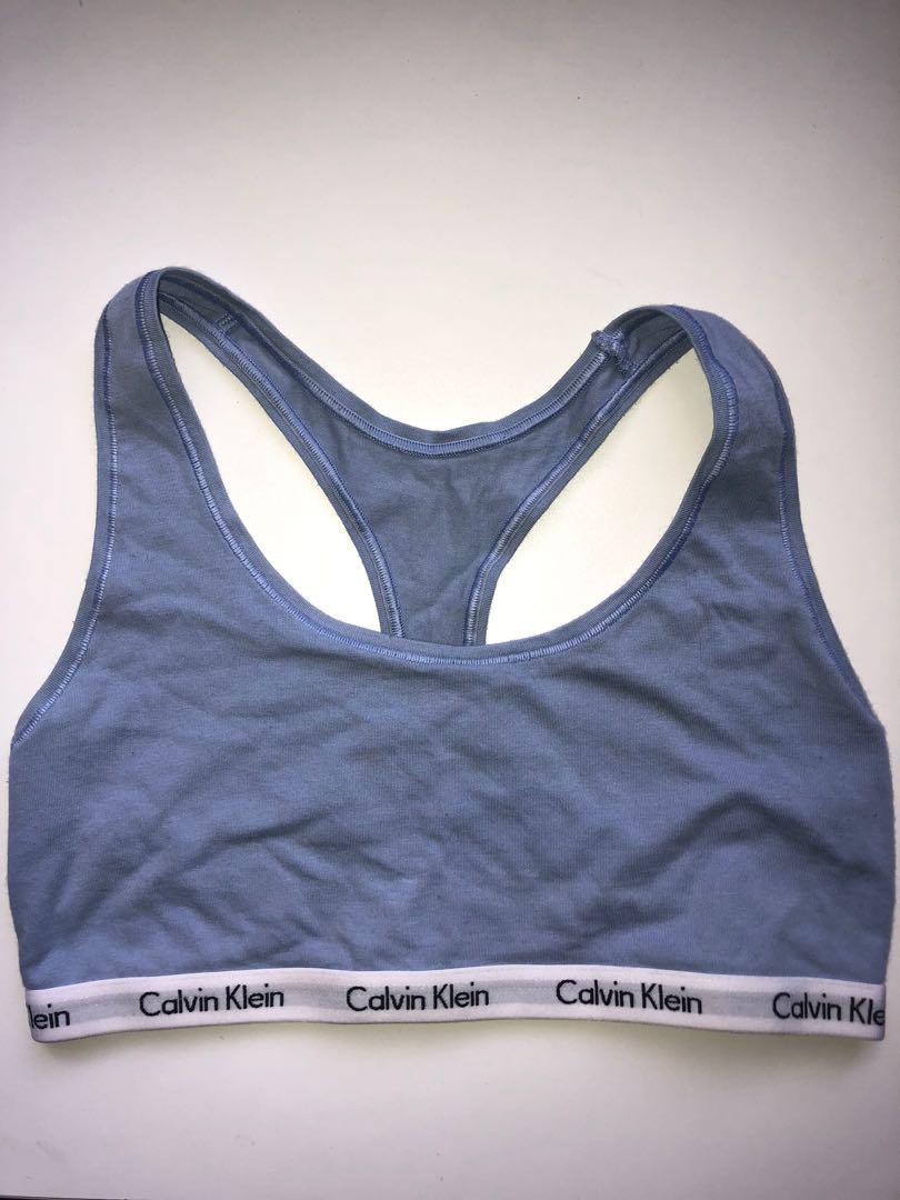 calvin klein blue bralette